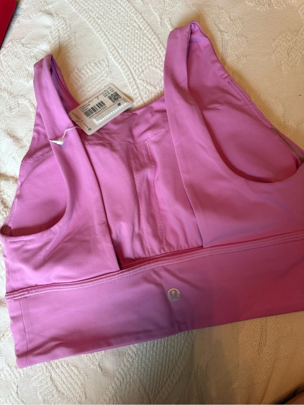 Lululemon Align High Neck Bra Dahlia Mauve size 8 c/d NWT